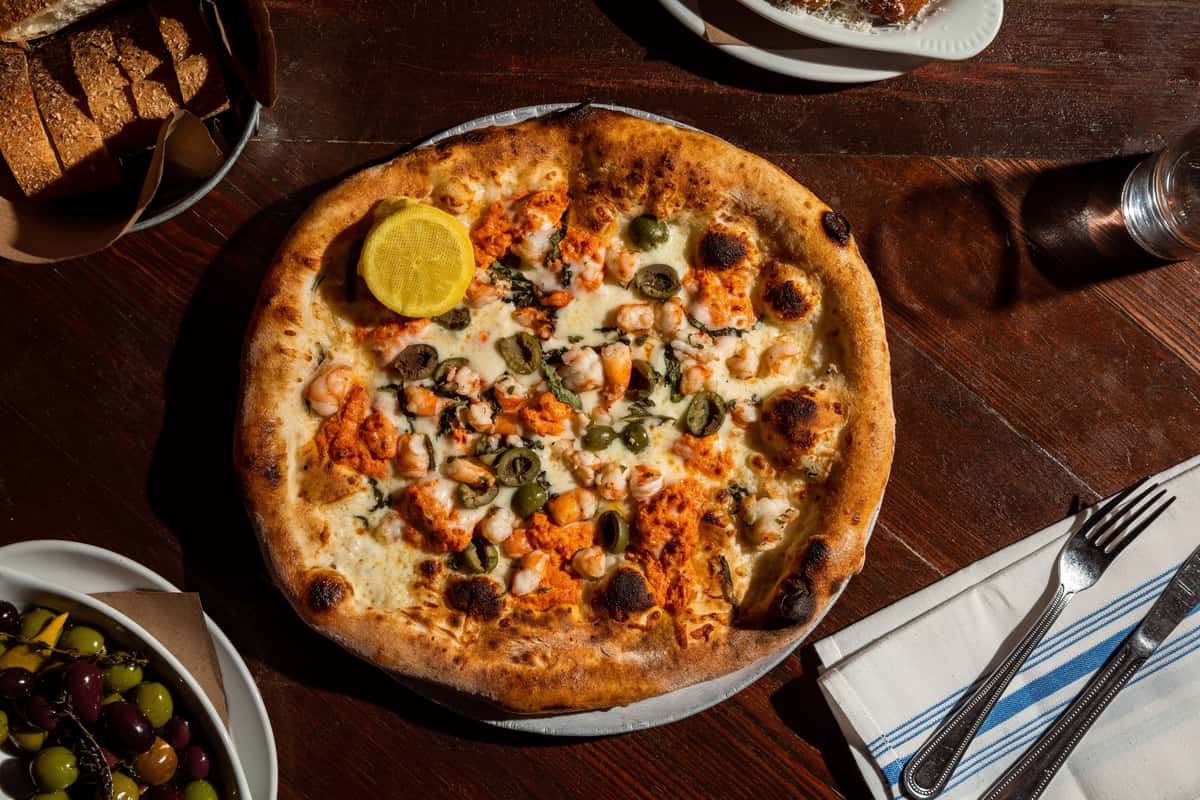 Shrimp Pizza