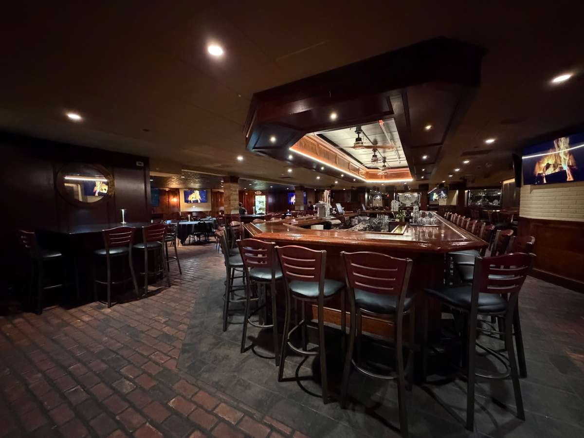 Restaurant bar interior in Havertown