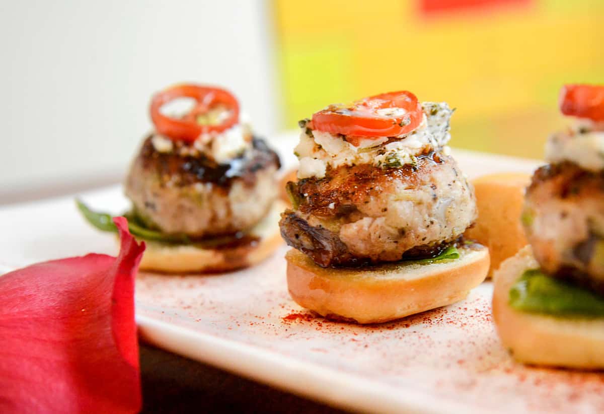 Mini Sliders Catering