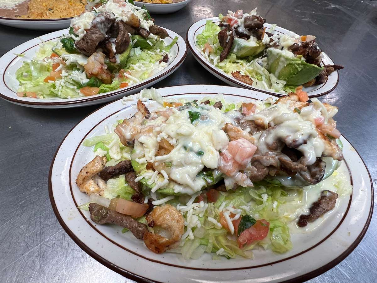 Steak , Chicken or Shrimp 