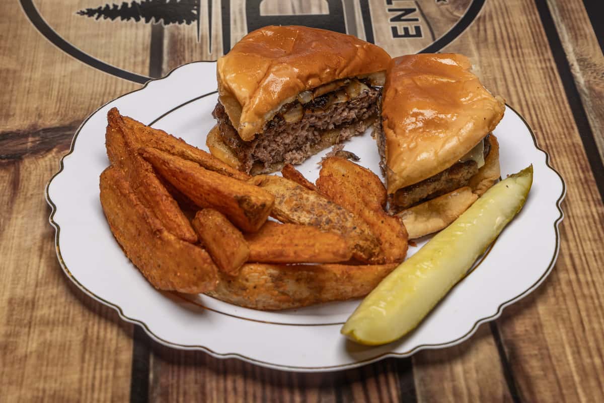 Mushroom Swish Burger