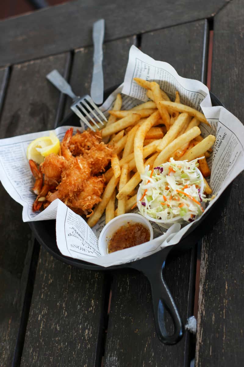 fried fish and chips