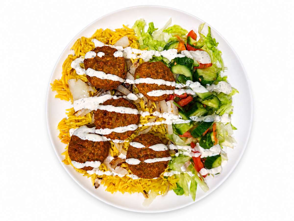 flafel plate