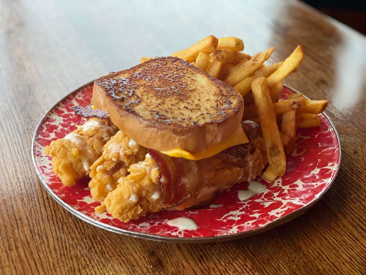 Chicken Tender Grilled Cheese