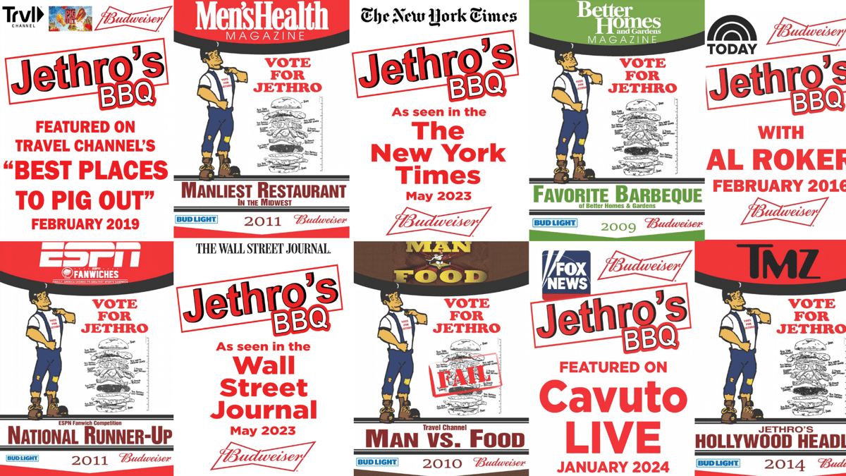 Jethro's Awards