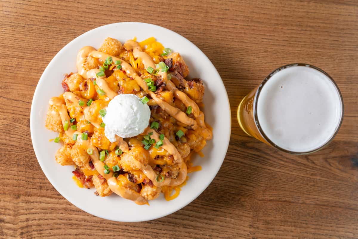 Loaded tater tots