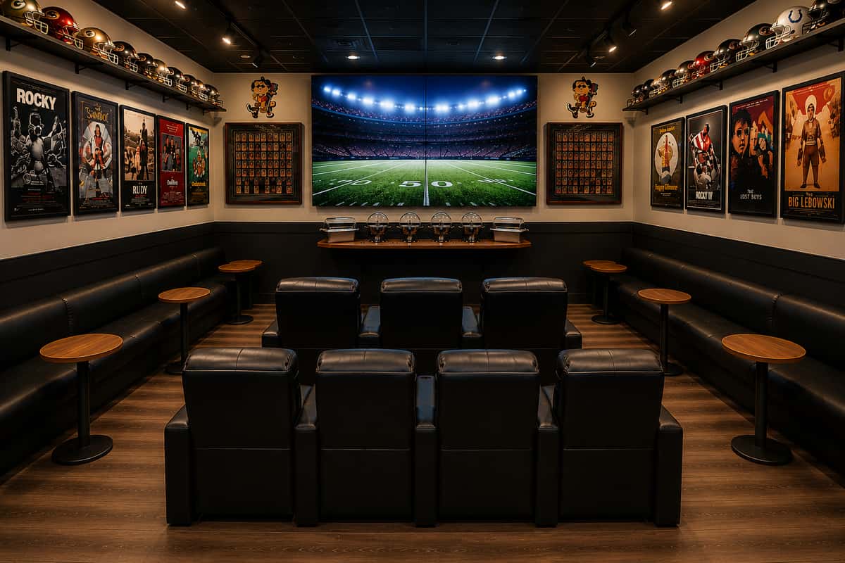 Private event room at Oscar's Food & Spirits in North Myrtle Beach