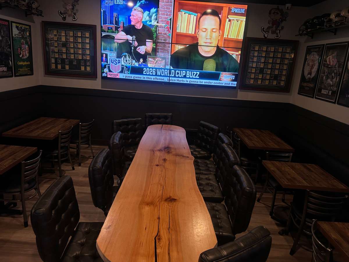 Private event room at Oscar's Food & Spirits in North Myrtle Beach