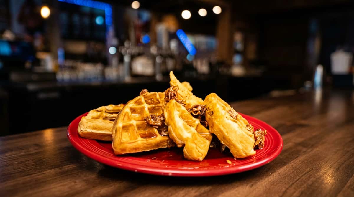 waffles fried chicken