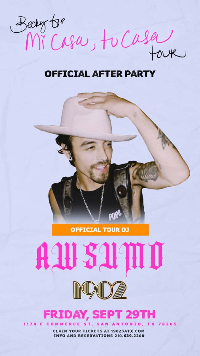 BECKY G OFFICIAL AFTERPARTY WITH DJ AWSUMO