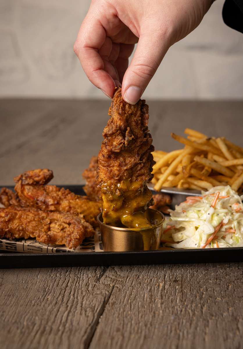 Dipping Buttermilk Fingers