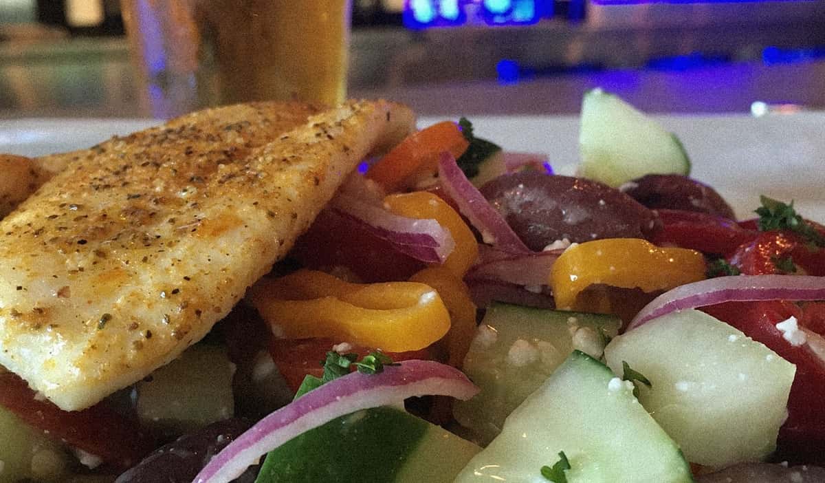 Hogfish salad