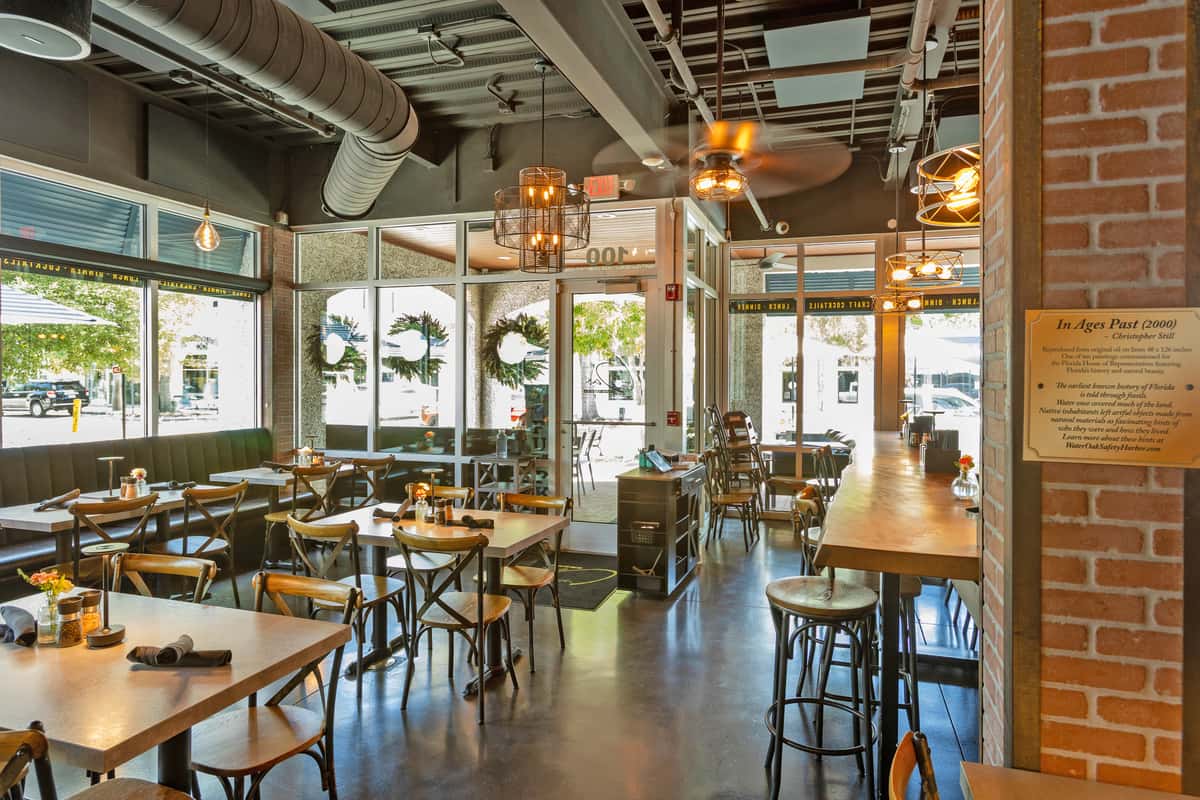 Downtown Safety Harbor elevated dining