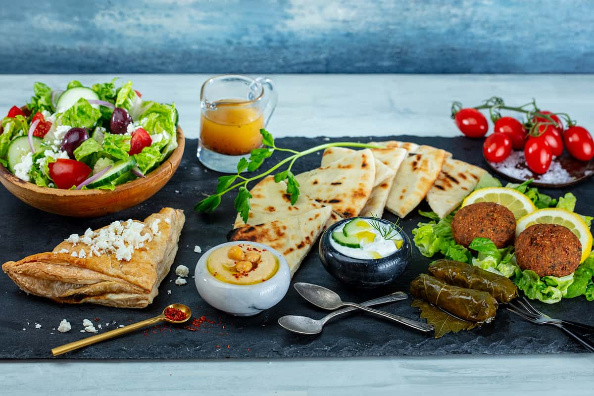 Meget valse to Mezze Plate - Menu - The Great Greek Mediterranean Grill | Greek and  Mediterranean Food | Restaurant & Catering