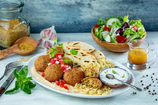 falafel plate