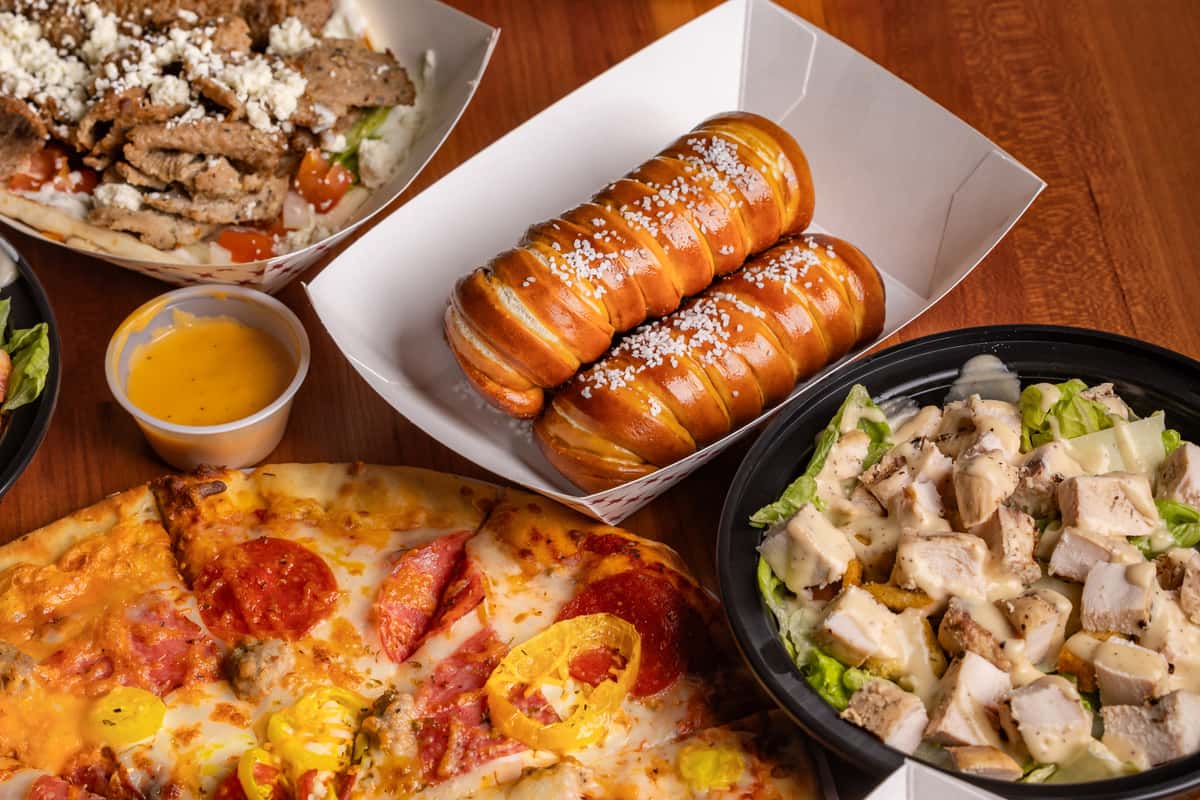 table of food