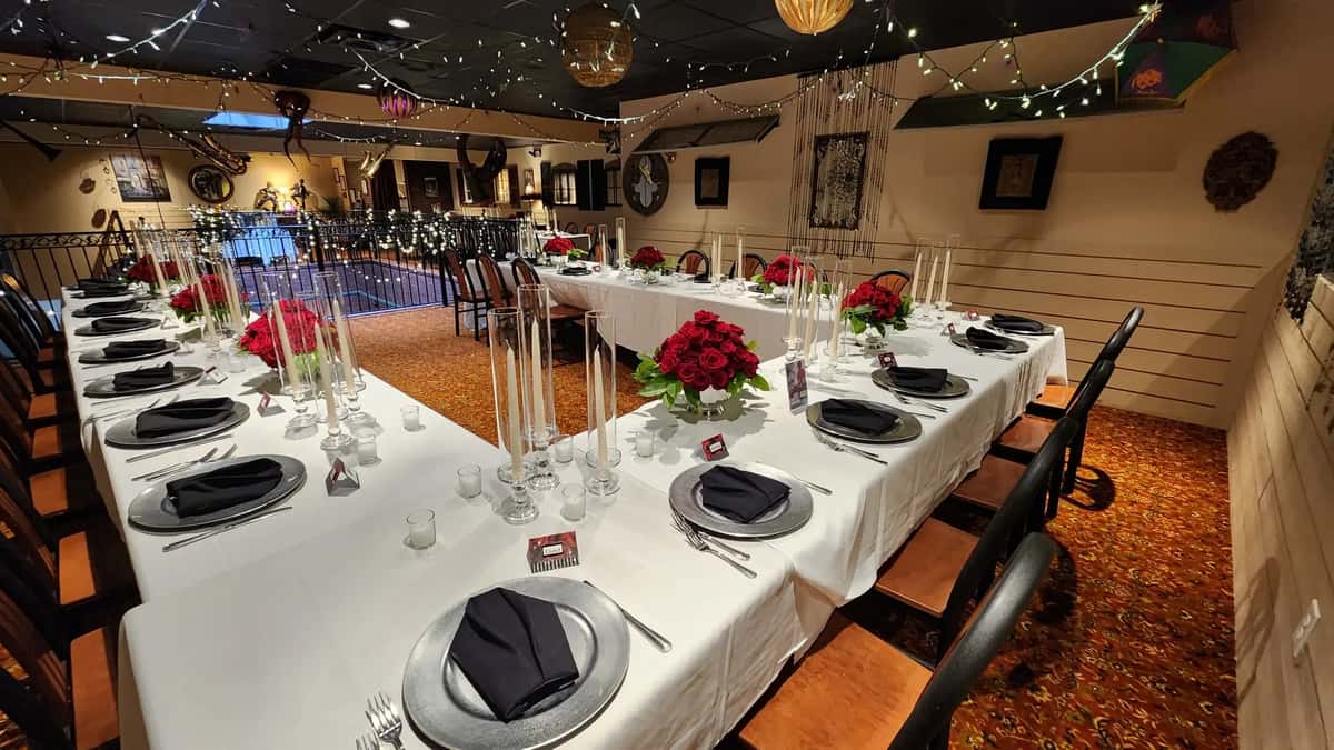 The Square private dining space