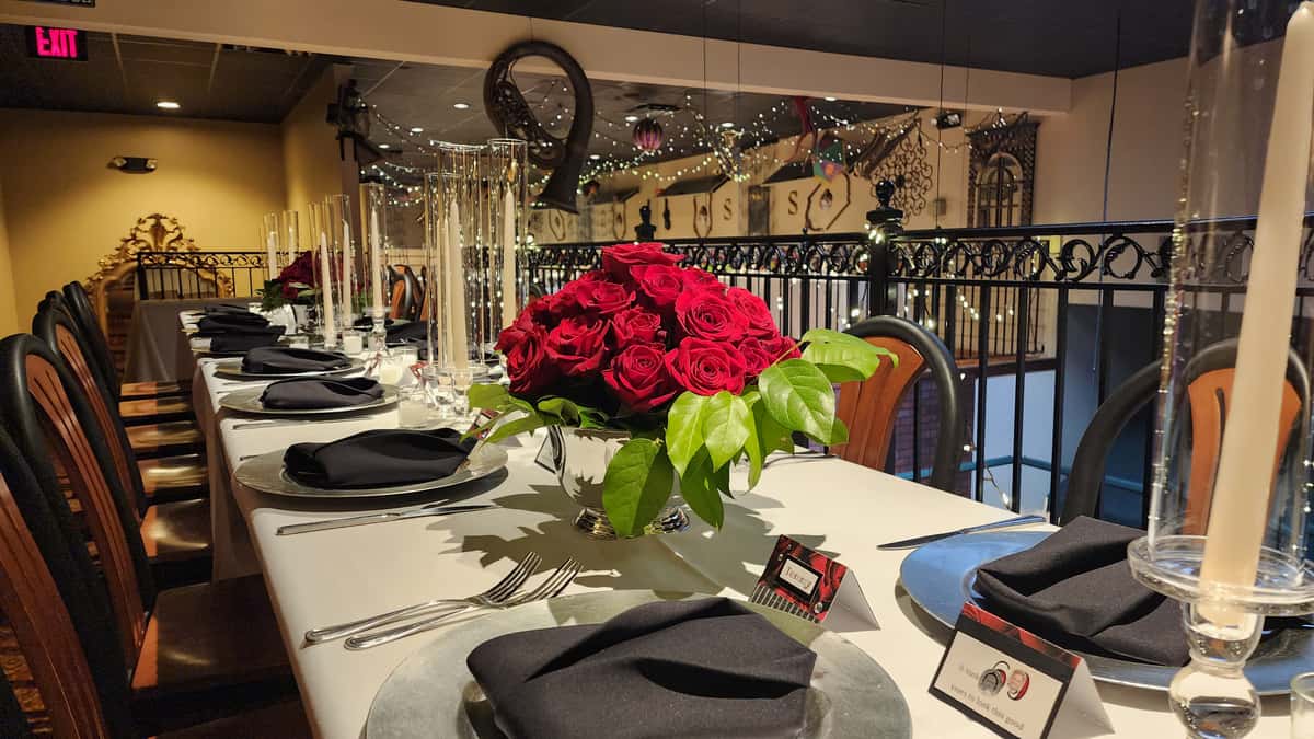 Table set up