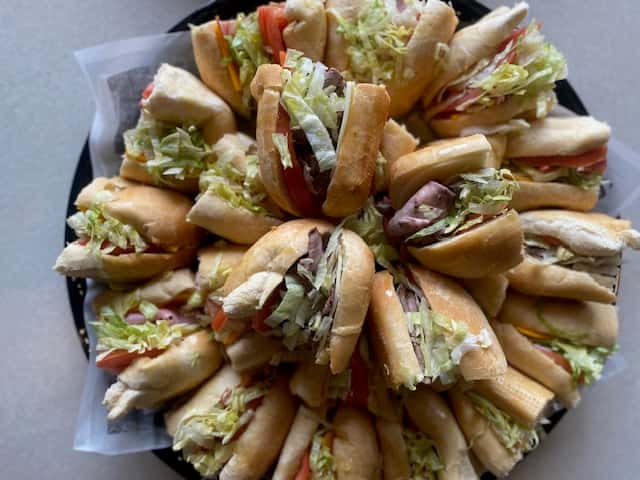 Turkey, Ham, Roast beef sandwich Tray
