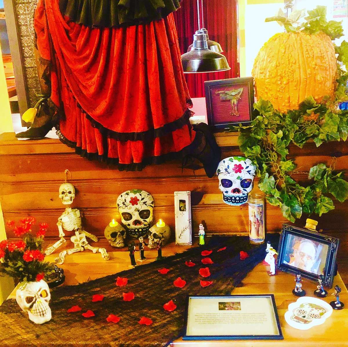 decorated table