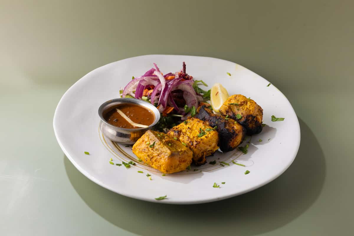 Kasundi Salmon Tikka