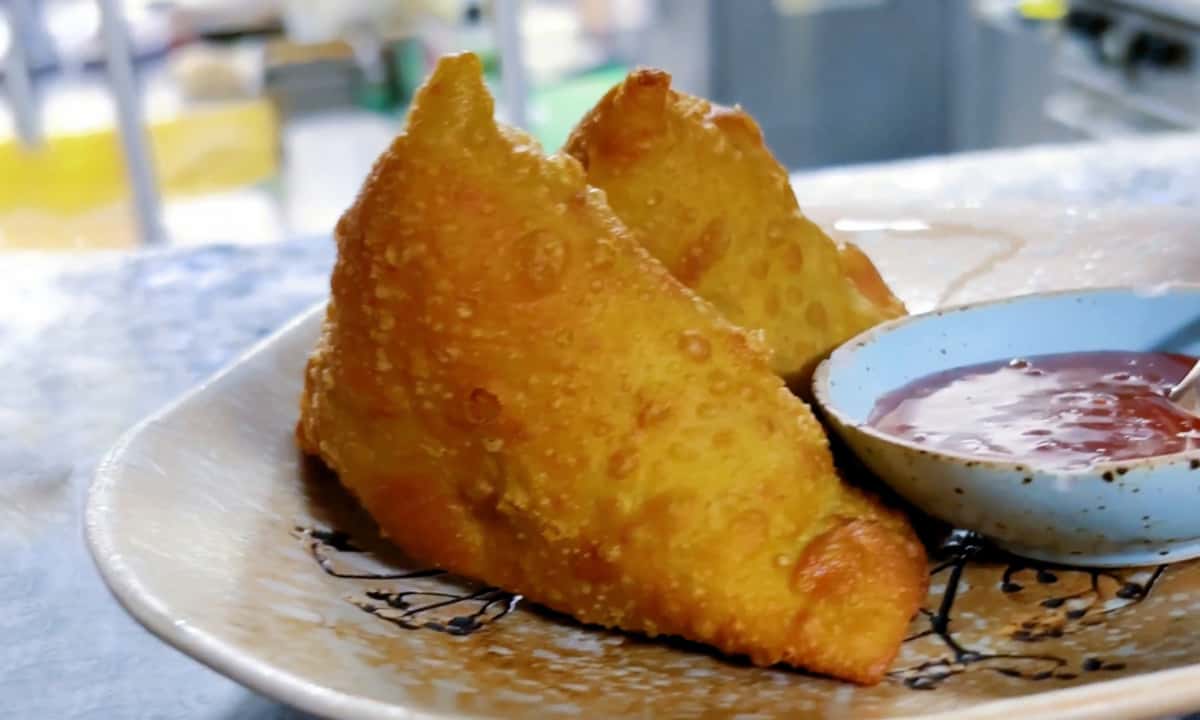 Crispy turnovers filled with spiced roasted butternut squash.