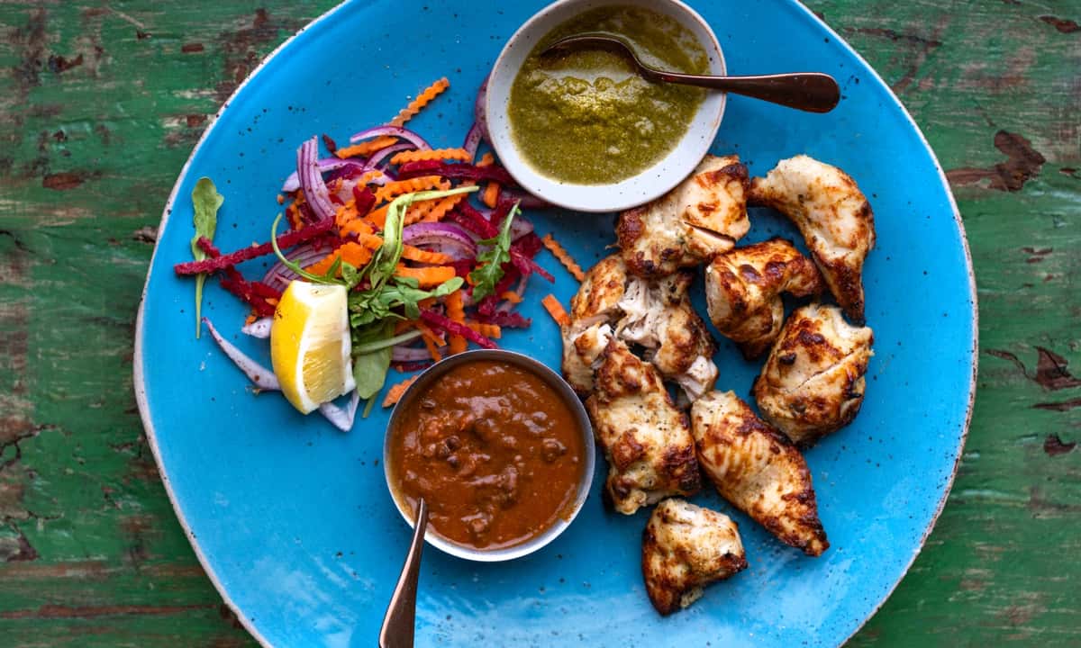 Harissa spiced, honey glazed