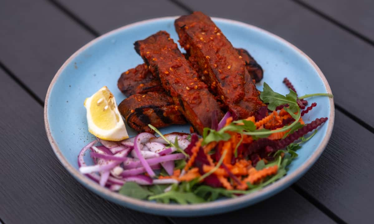 Pork, rum, house BBQ sauce
