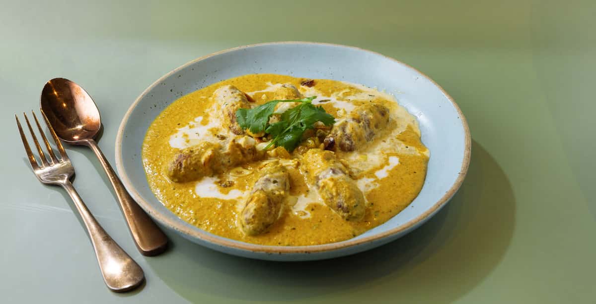 Bowl of Indian food