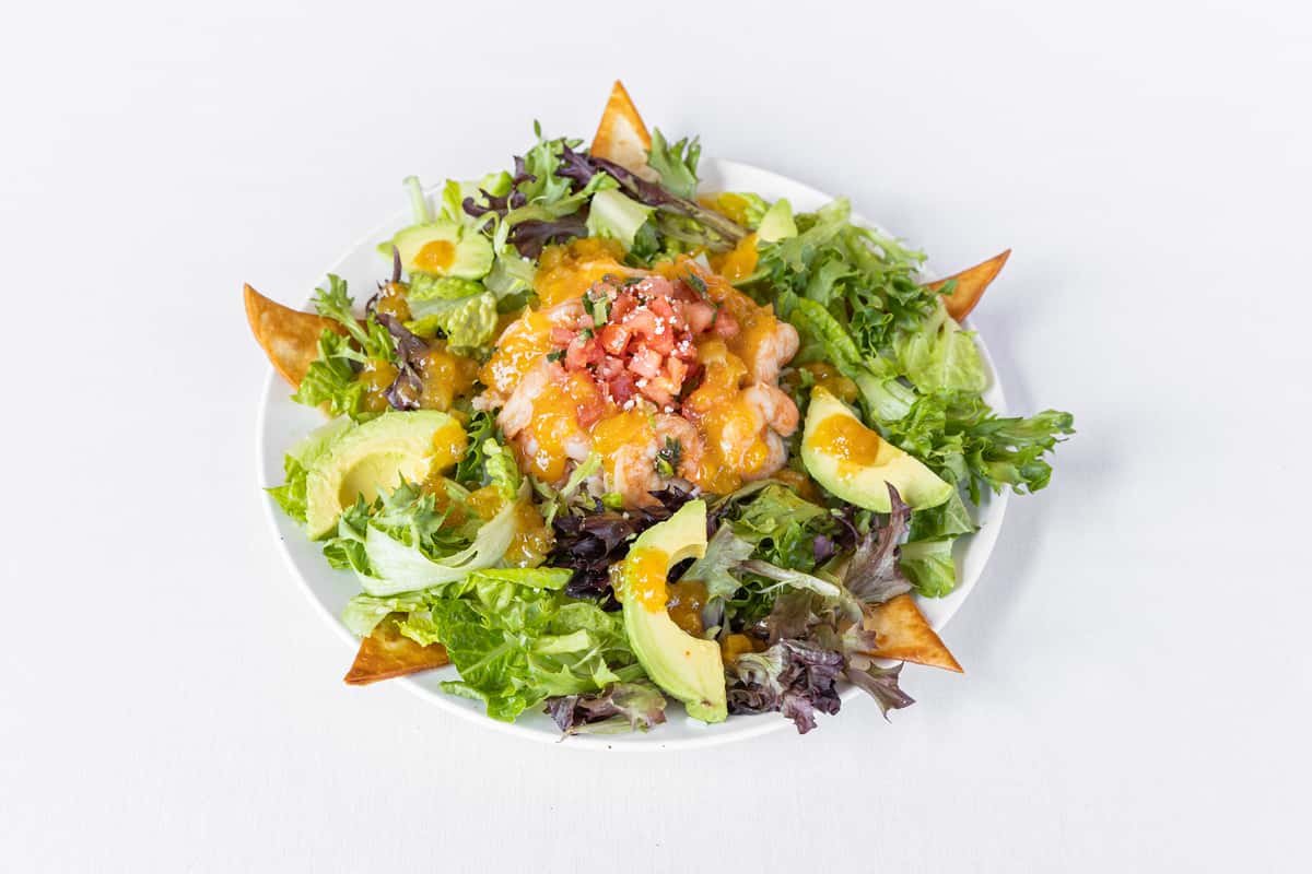Mango Shrimp Salad