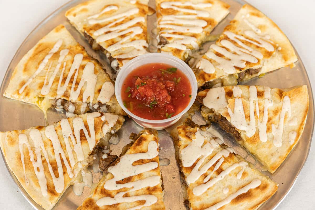 Flat Iron Steak Quesadilla