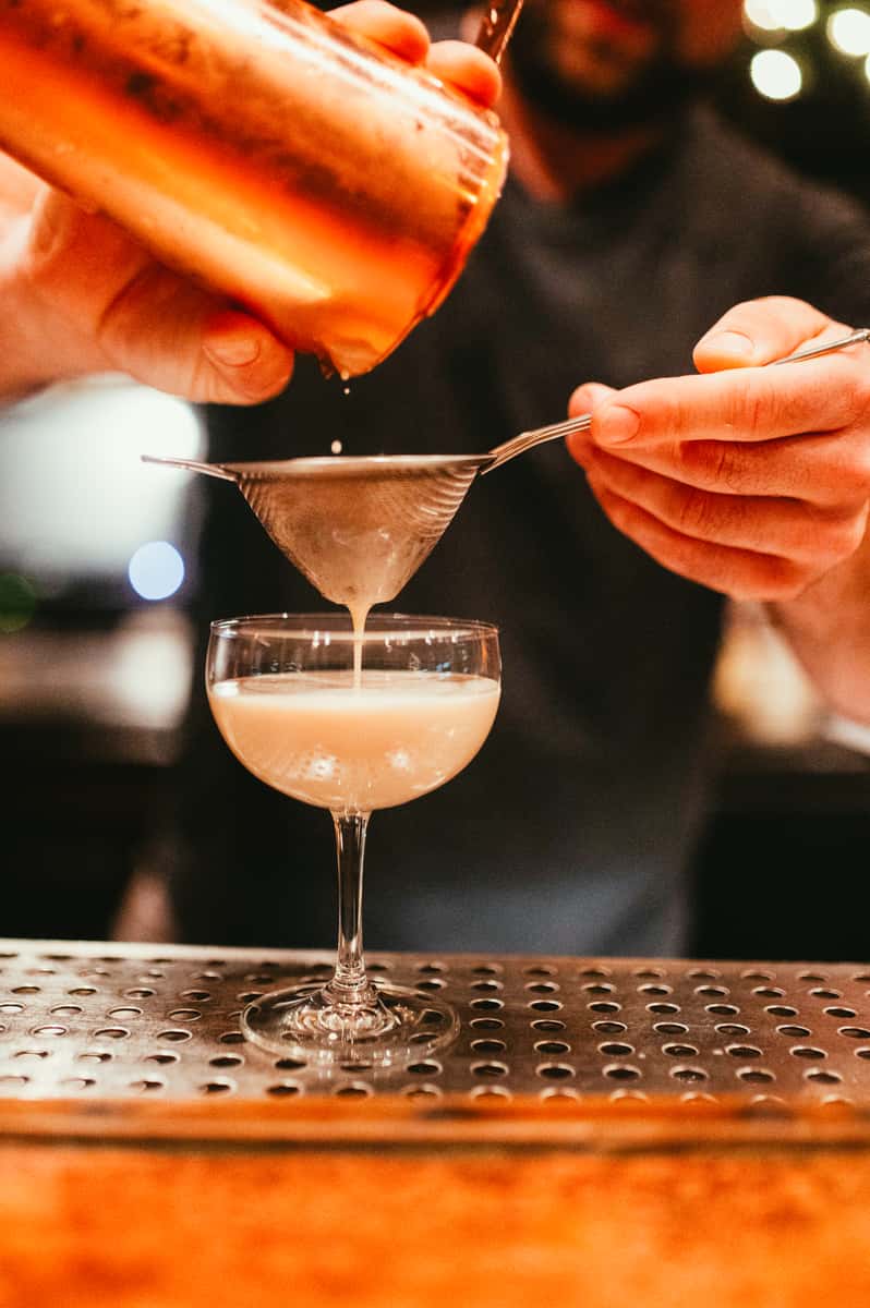 Pouring the perfect cocktail