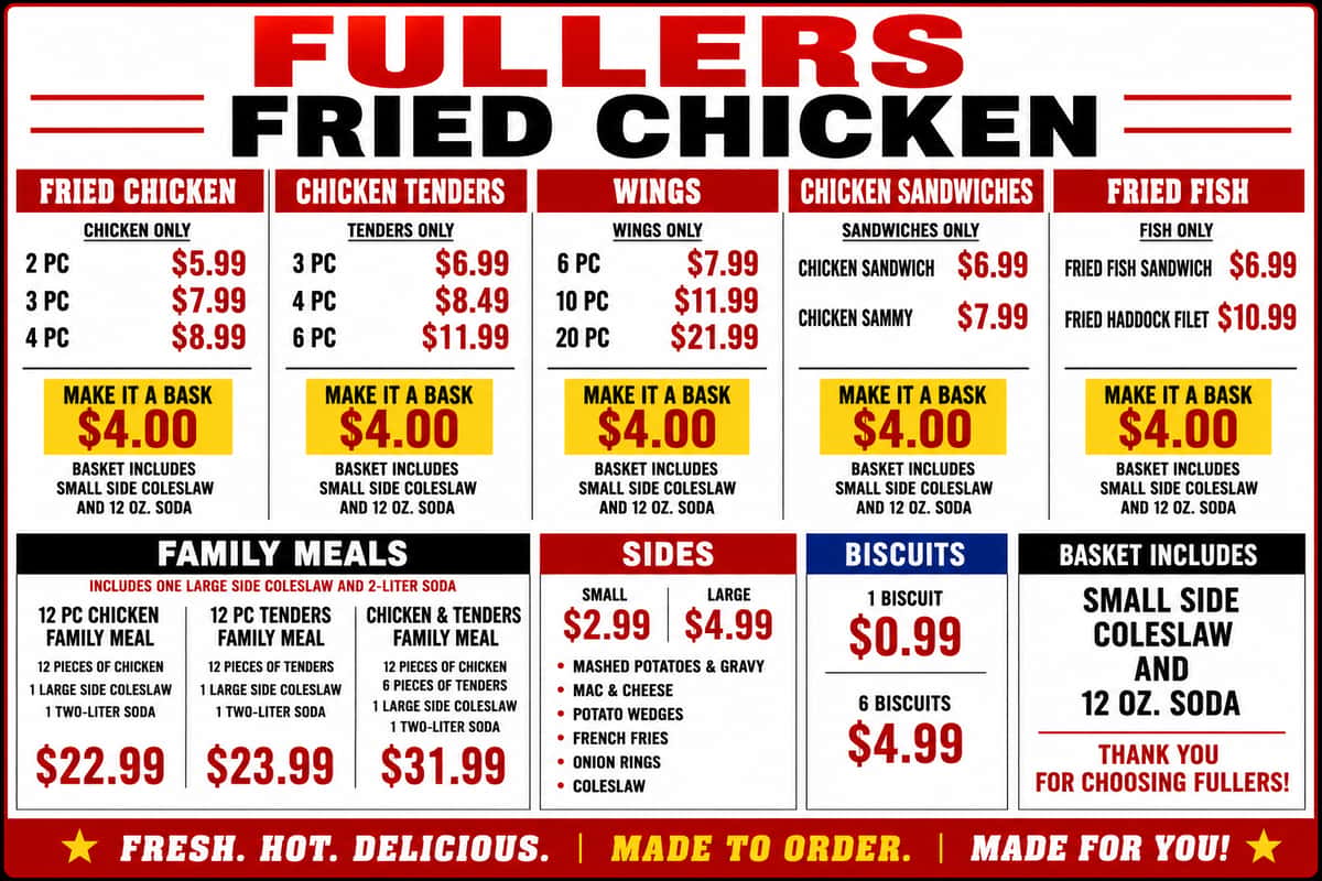 fullers chicken