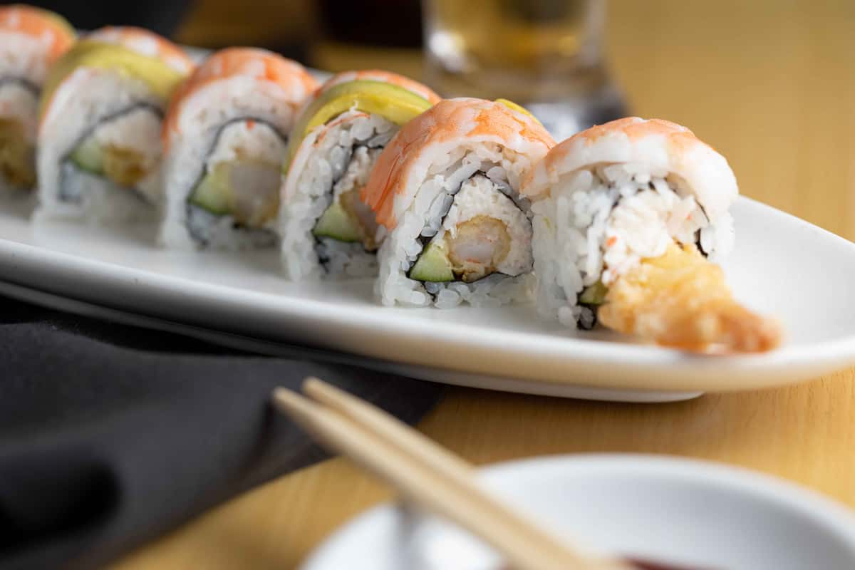 Double Shrimp Roll - Sushi - O-Sabi Japanese Restaurant - Japanese