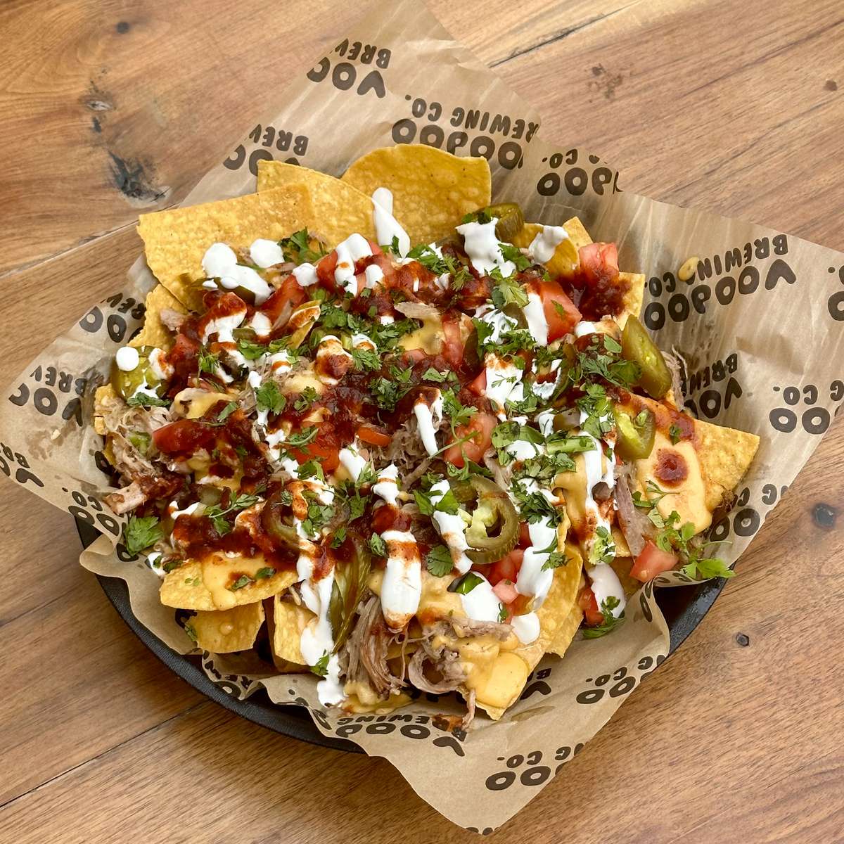 Sheet Pan Leftover Pulled Pork Nachos Smoked Pulled Pork Nachos