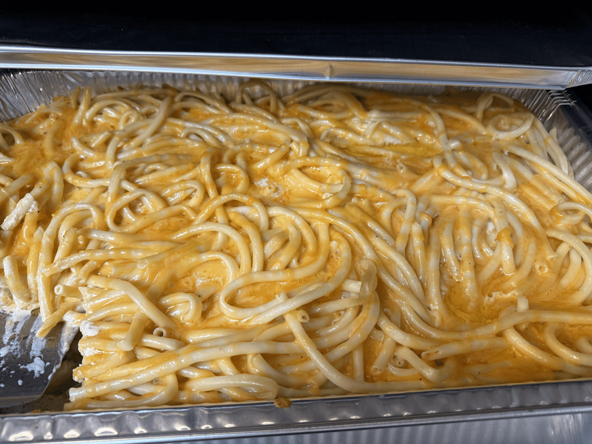 pan of mac