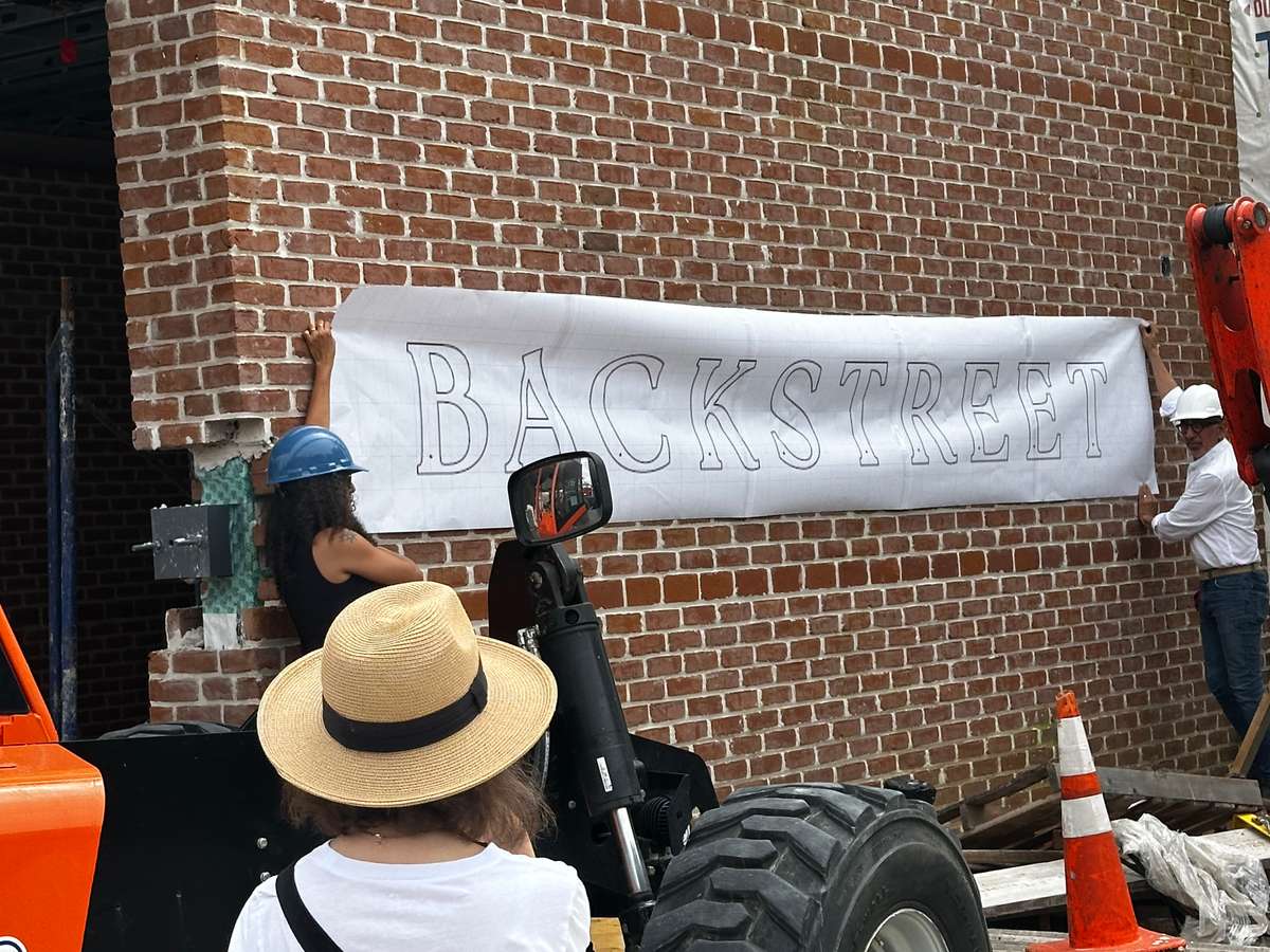 backstreet sign