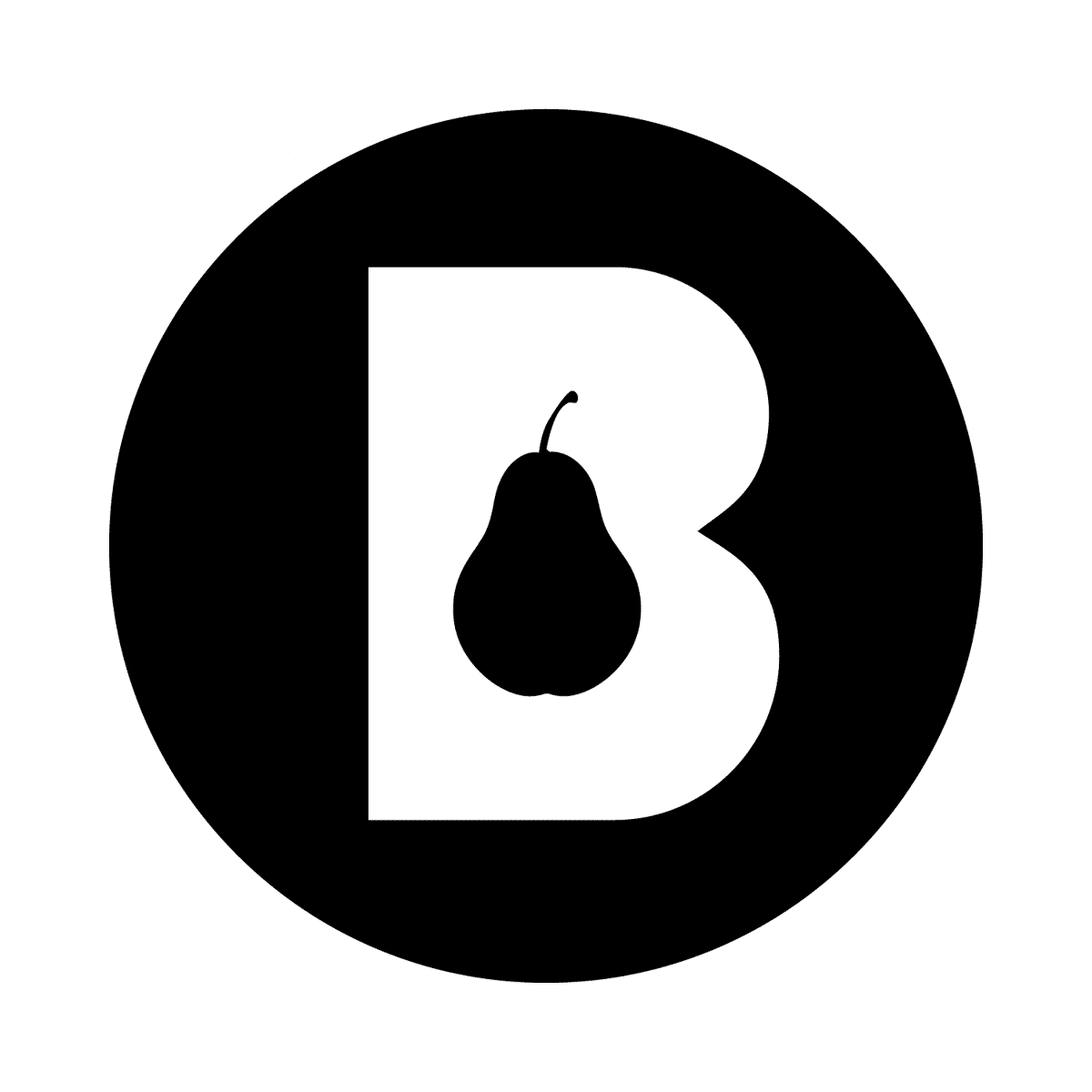 Backstreet icon logo in black and white