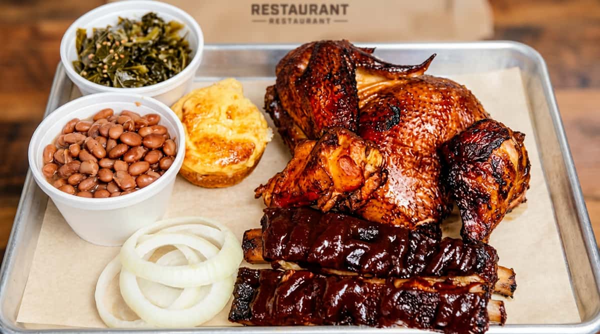 BBQ platter