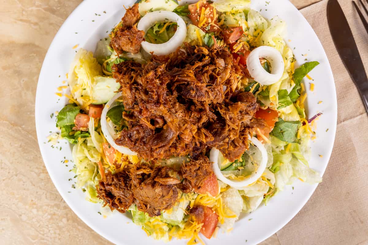 *Pulled Pork Salad