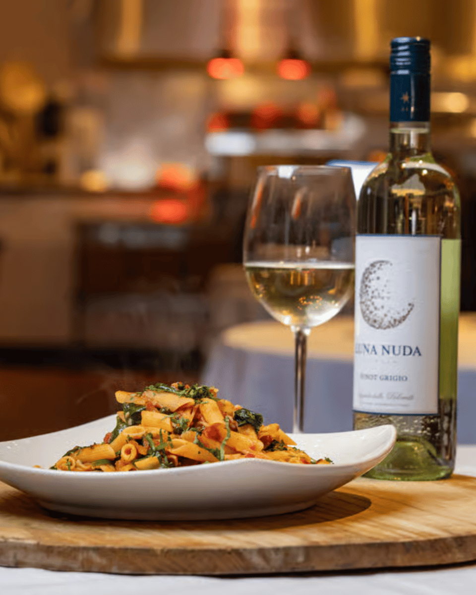 Pasta and Wine