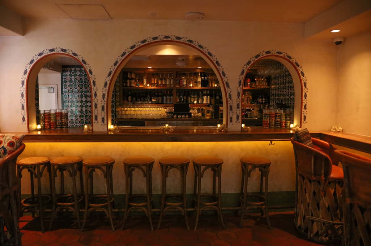 Back Bar area