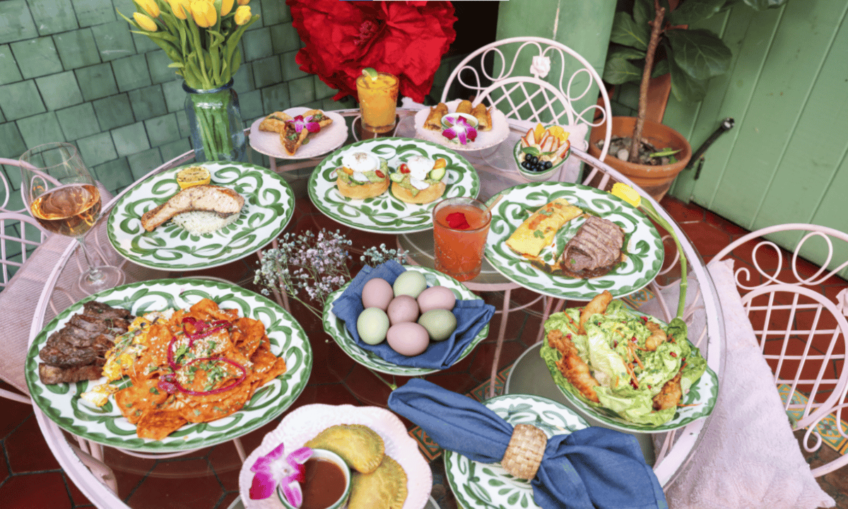 easter table