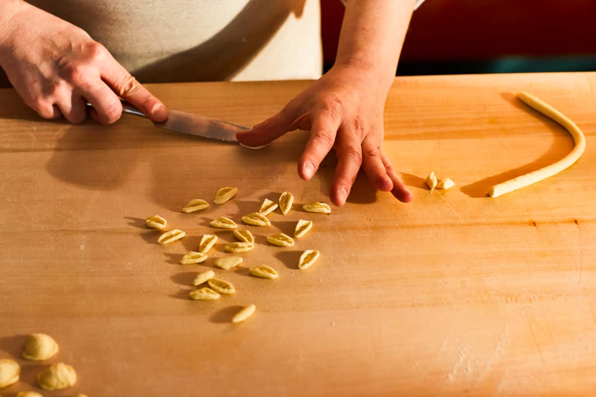 Cavatelli pasta making class
