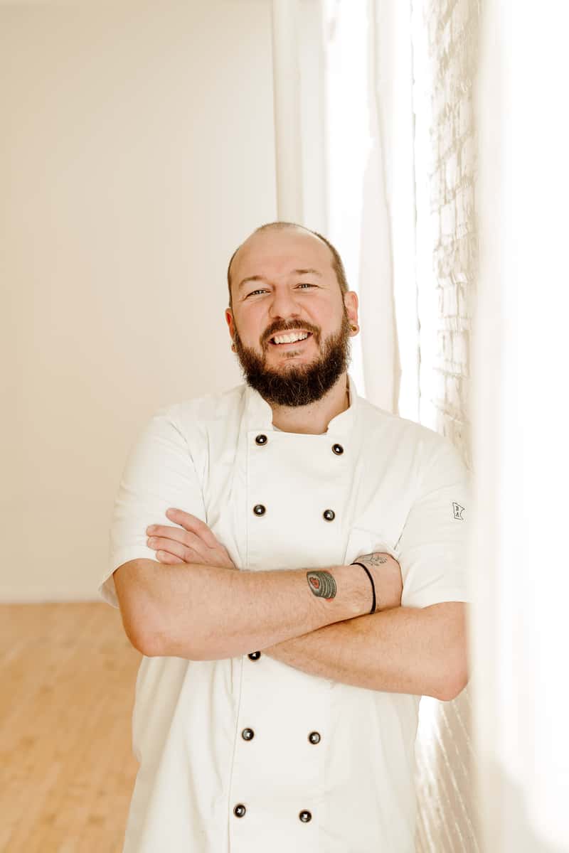 portrait of Chef Brandon Randolph