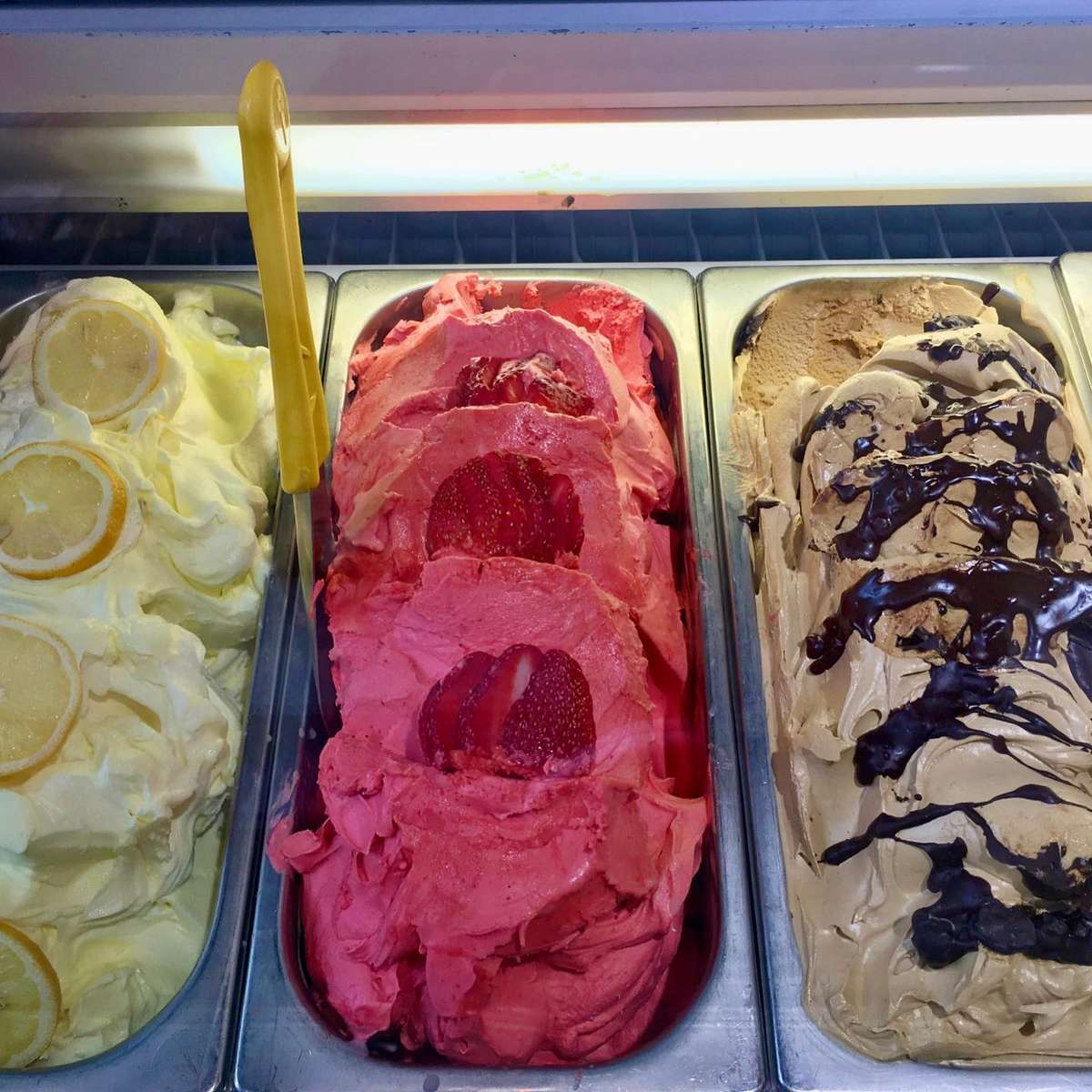 Homemade gelato