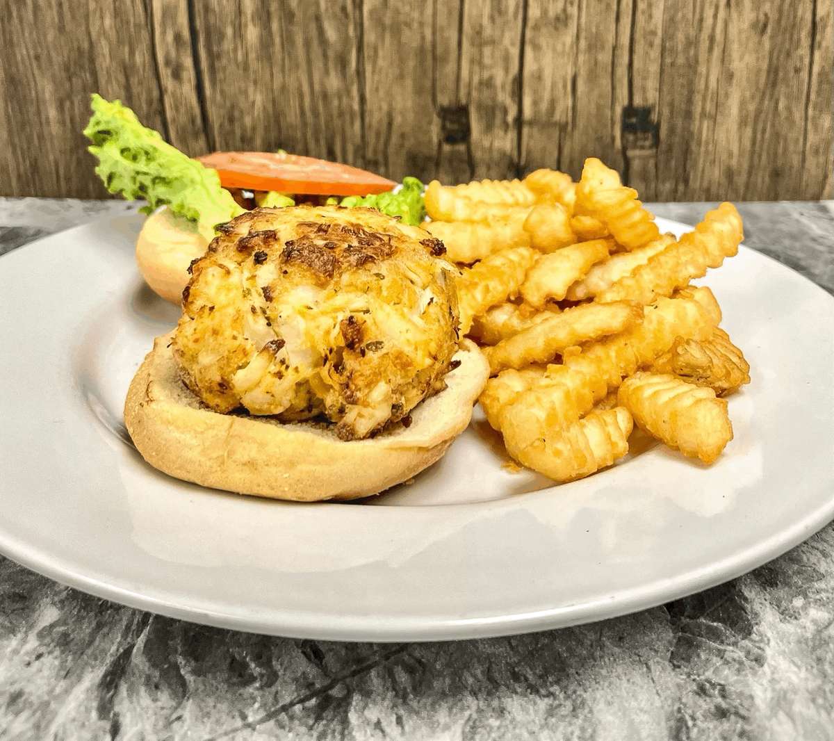 Lunch Broiled Jumbo Lump Crab Cake`