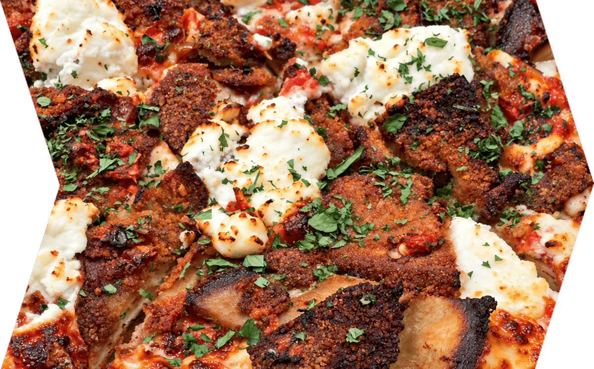 meaty pizza