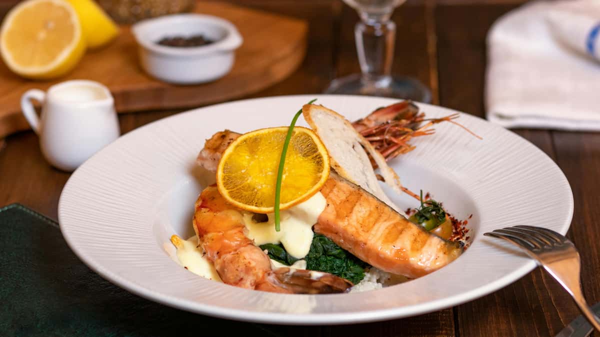 seafood plate