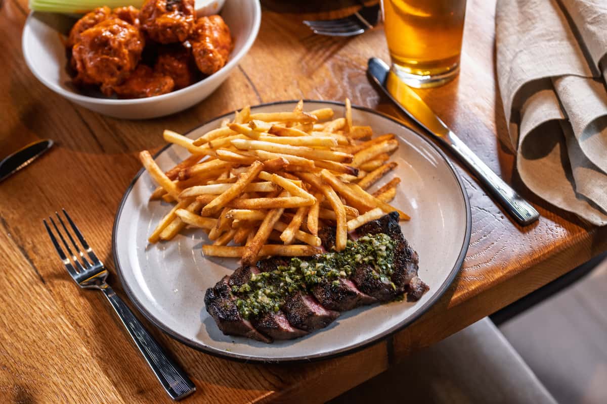 steak and fries